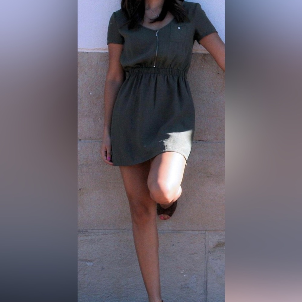 Front Zip Dress